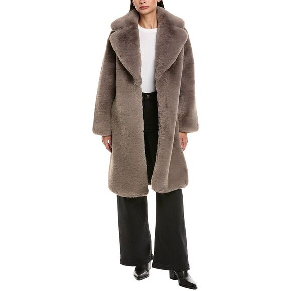 Apparis Womens  Steffi Coat, Grey - Picture 1 of 3